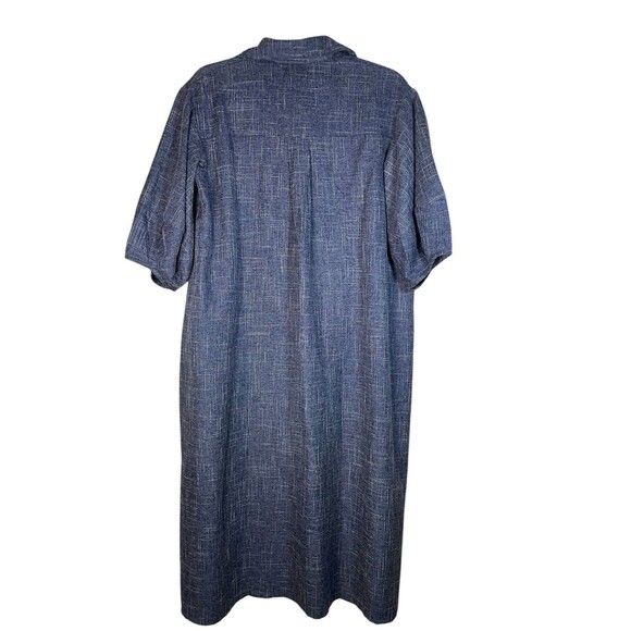 Jii Gloria Agatha Loose Fitting Shirt Dress Women’s Size L Indonesia - Picture 2 of 7